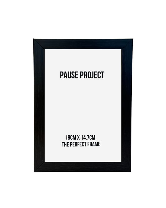Black Wooden Frame (No Glass)